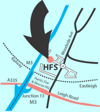 Press here for a 'printer friendly' map!